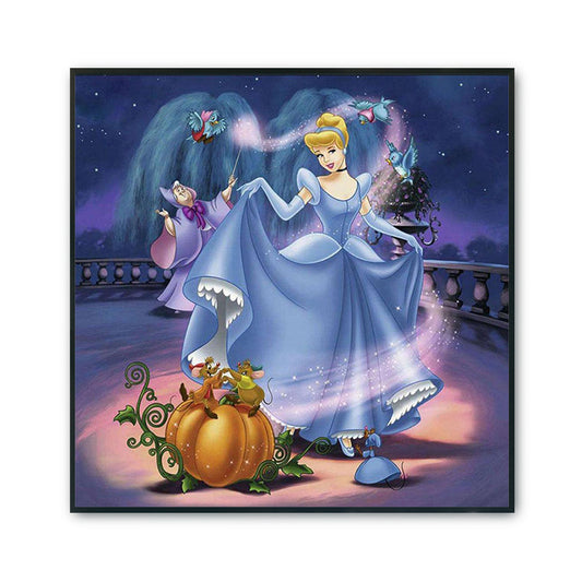 Cartoon- 11CT Stamped Cross Stitch 50*50CM