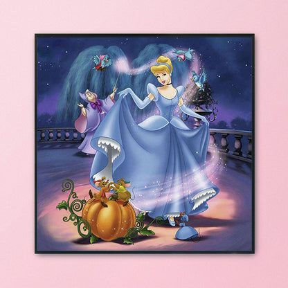 Cartoon- 11CT Stamped Cross Stitch 50*50CM