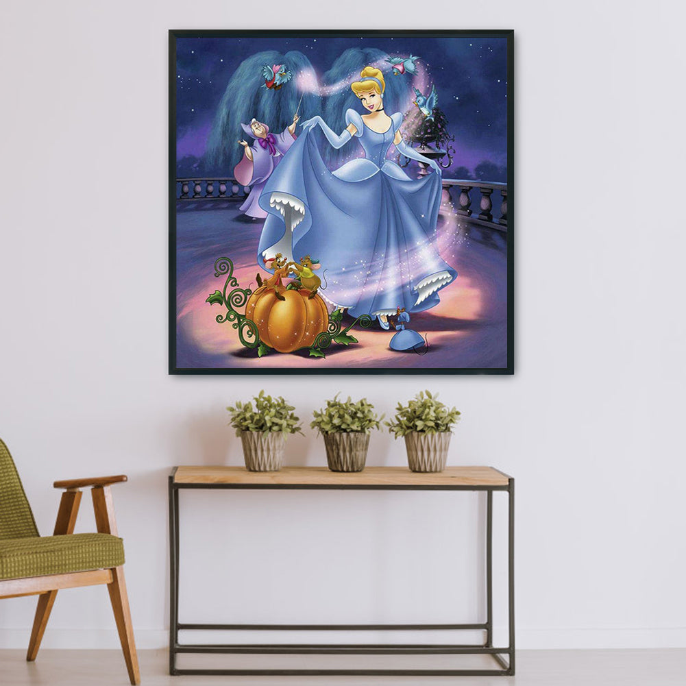 Cartoon- 11CT Stamped Cross Stitch 50*50CM