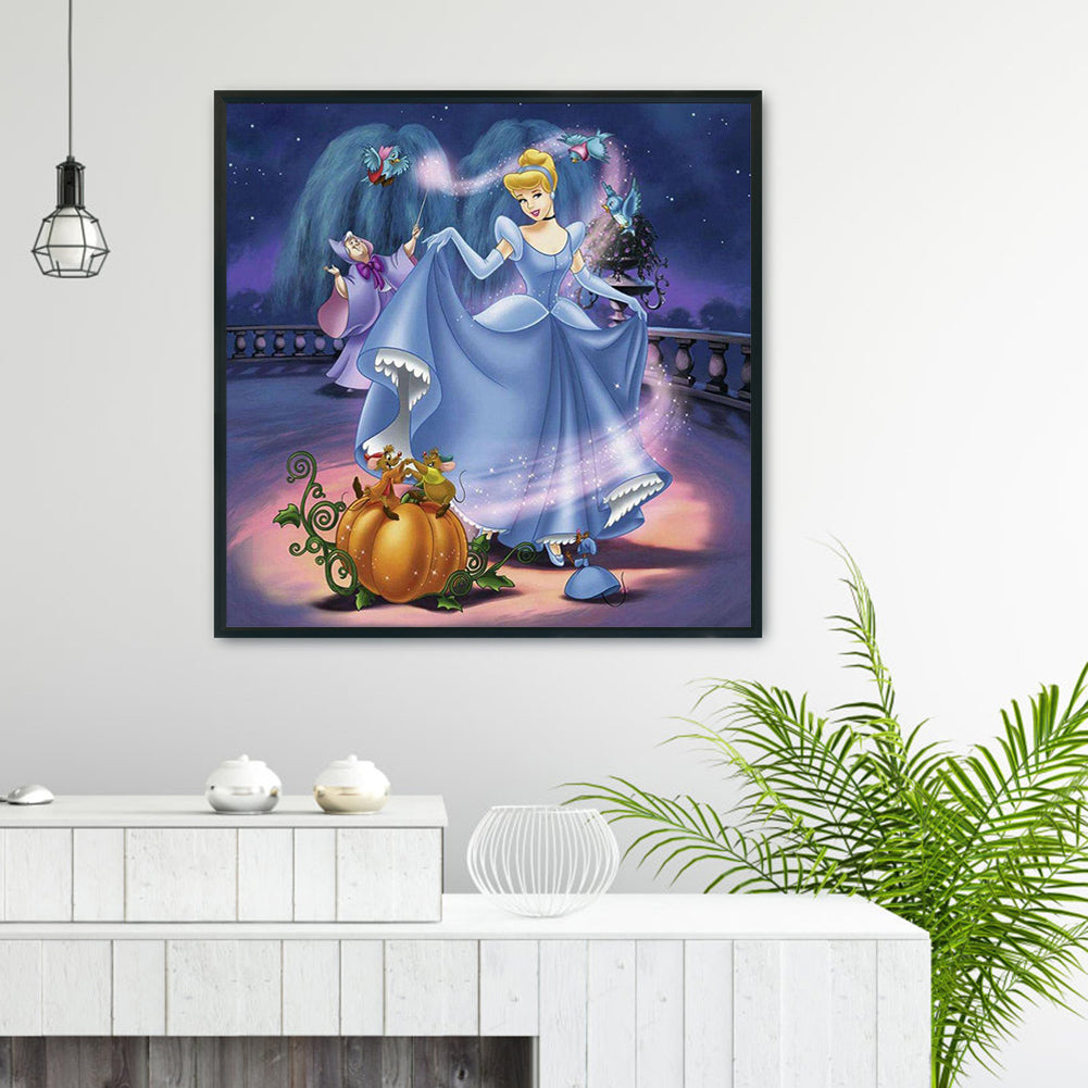 Cartoon- 11CT Stamped Cross Stitch 50*50CM