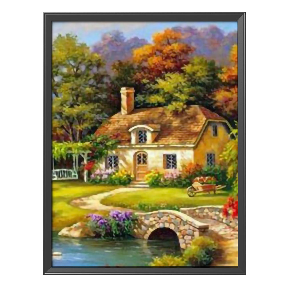 Threads - 11CT Stamped Cross Stitch 40*50CM