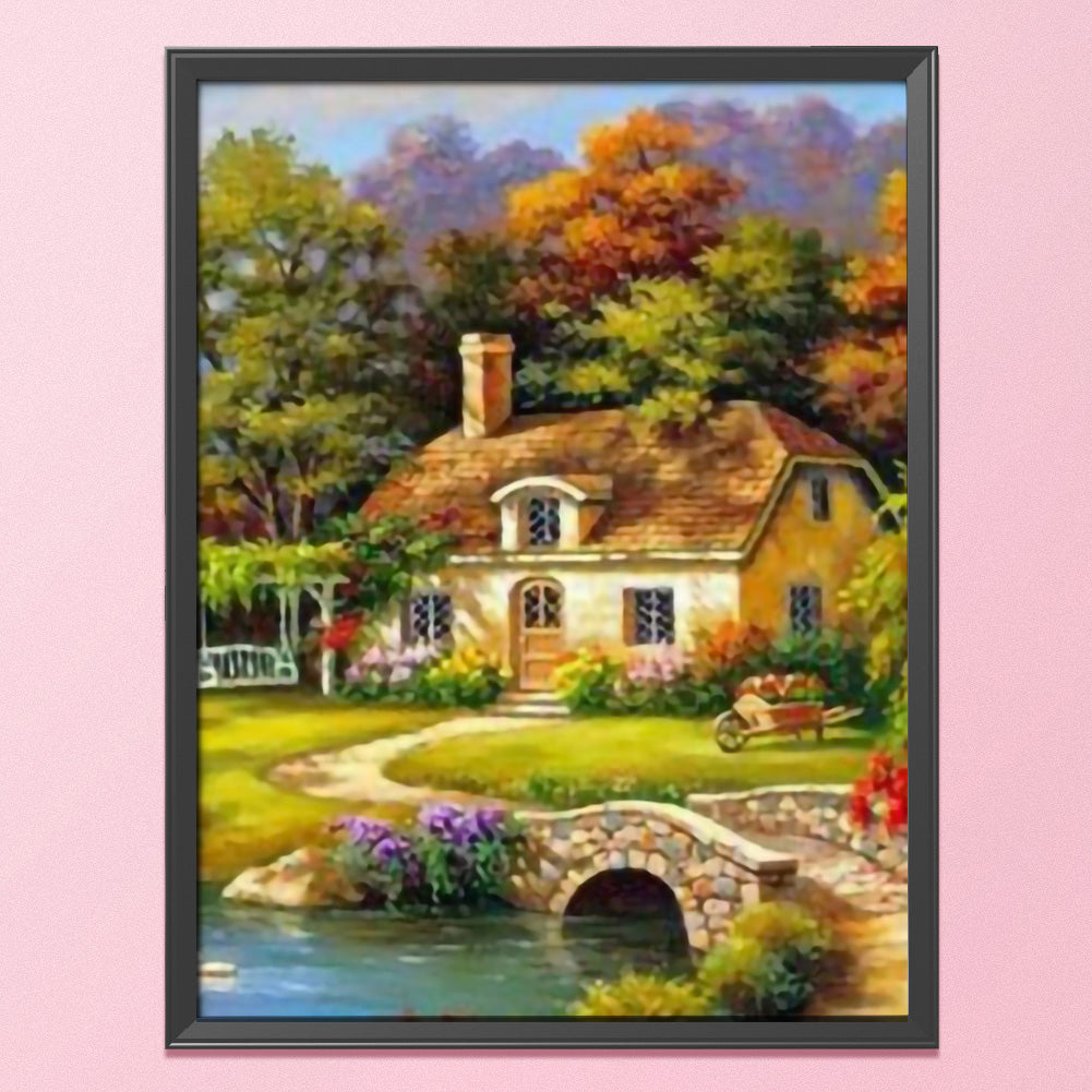 Threads - 11CT Stamped Cross Stitch 40*50CM