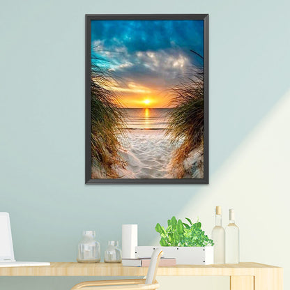 Scenery - 11CT Stamped Cross Stitch 40*50CM