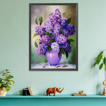 Flower- 11CT Stamped Cross Stitch 40*50CM