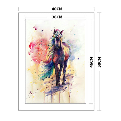 Animal Portrait - 11CT Stamped Cross Stitch 40*50CM