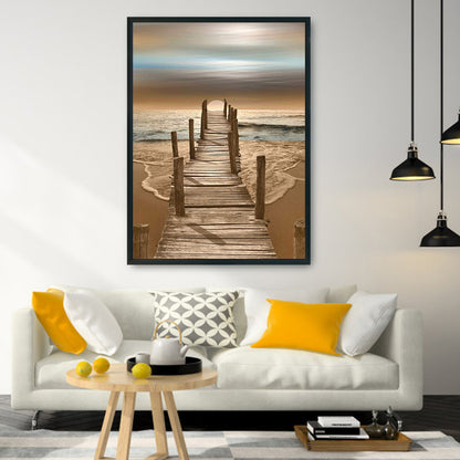 Seaside - 11CT Stamped Cross Stitch 36*46CM