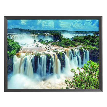 Landscape - 11CT Stamped Cross Stitch 40*50CM