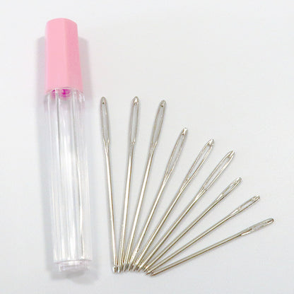 Big Eye Sewing Needles Set Stainless Steel Stitching Tools (3pcs a bottle)