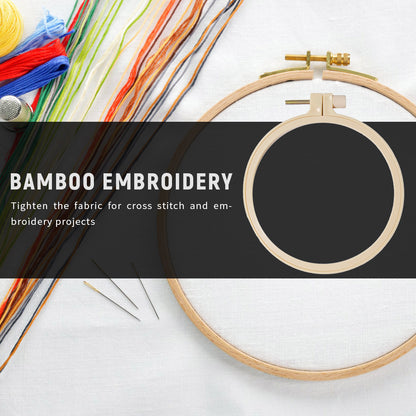12.5cm Plastic Frame Embroidery Hoop Ring DIY Cross Stitch Sewing Circle