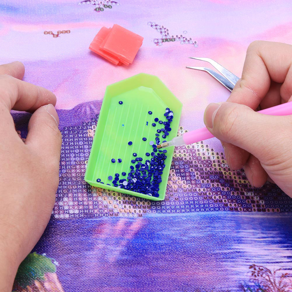 5D DIY Diamond Painting Tools Clay Tray Drill Pens Small Bags Drawing Sets