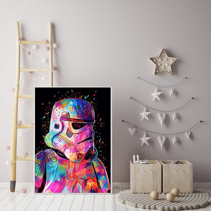 Star Wars - Full Round Drill Diamond Painting 30*40CM