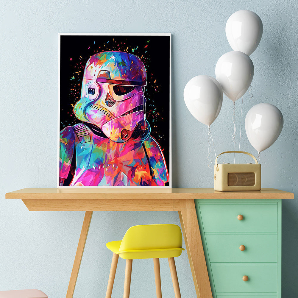 Star Wars - Full Round Drill Diamond Painting 30*40CM