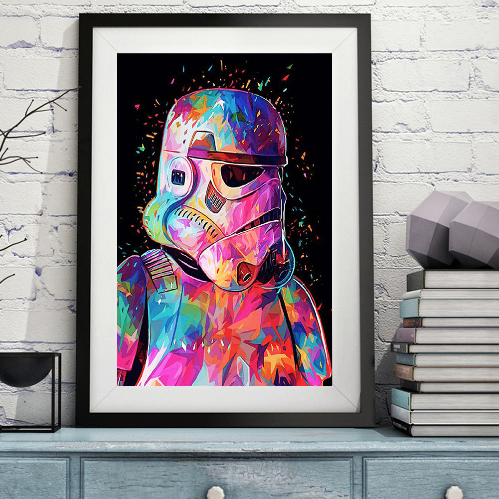 Star Wars - Full Round Drill Diamond Painting 30*40CM