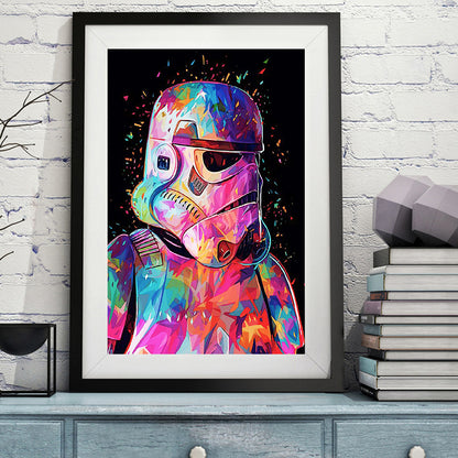 Star Wars - Full Round Drill Diamond Painting 30*40CM