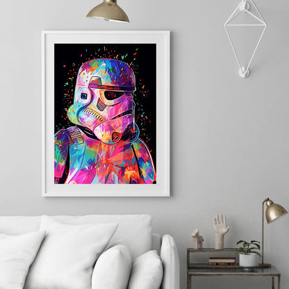 Star Wars - Full Round Drill Diamond Painting 30*40CM