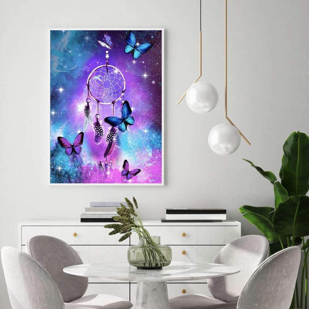Dreamcatcher - Full Round Drill Diamond Painting 30*40CM