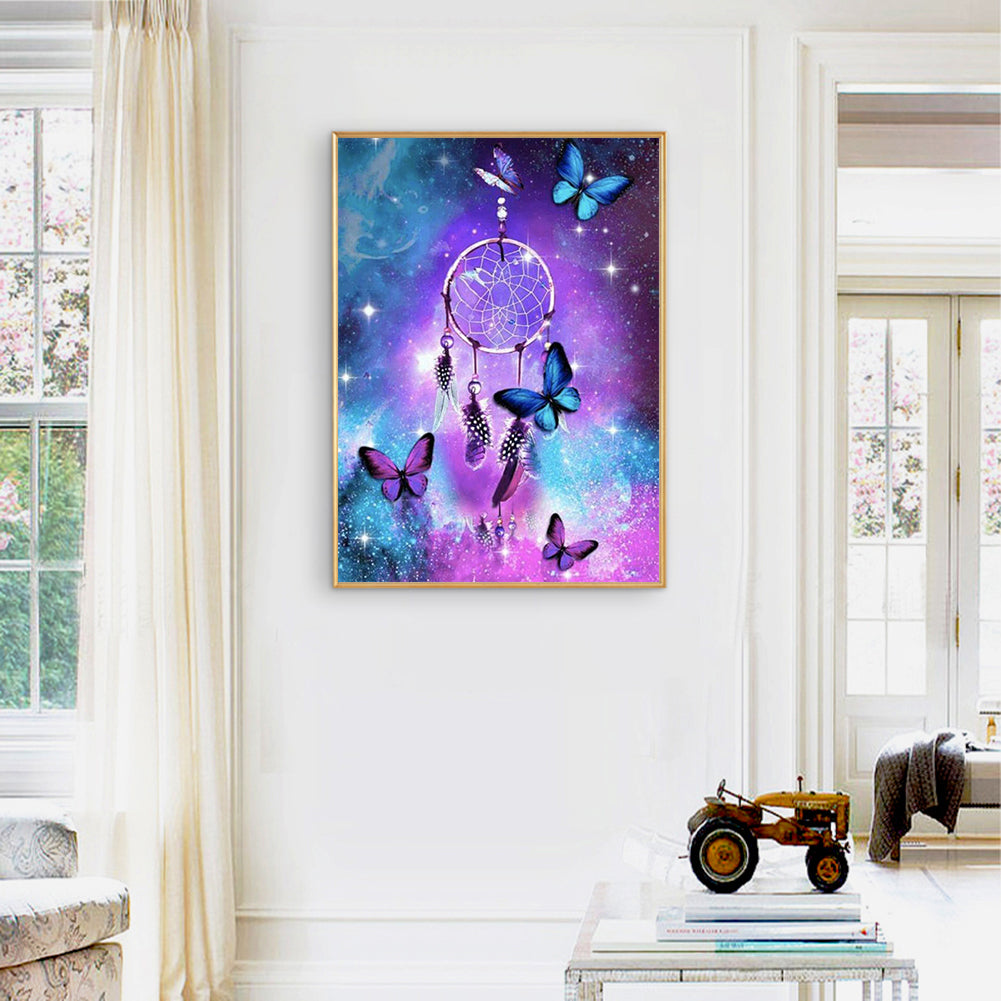 Dreamcatcher - Full Round Drill Diamond Painting 30*40CM