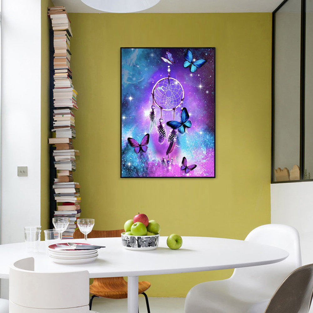 Dreamcatcher - Full Round Drill Diamond Painting 30*40CM