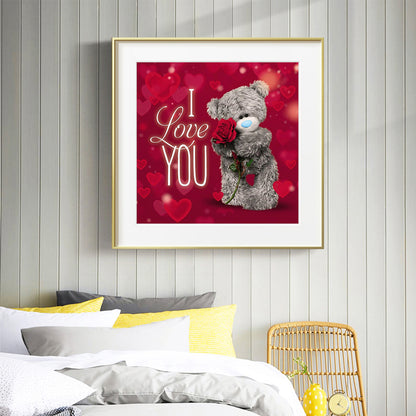 Bears - Full Round Drill Diamond Painting 30*30CM