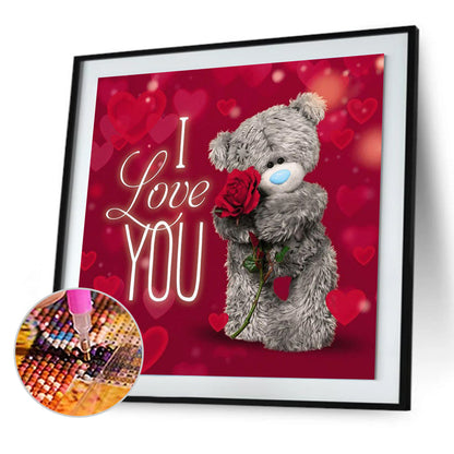 Bears - Full Round Drill Diamond Painting 30*30CM