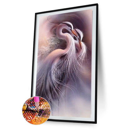 Heron Crown - Full Round Drill Diamond Painting 40*80CM