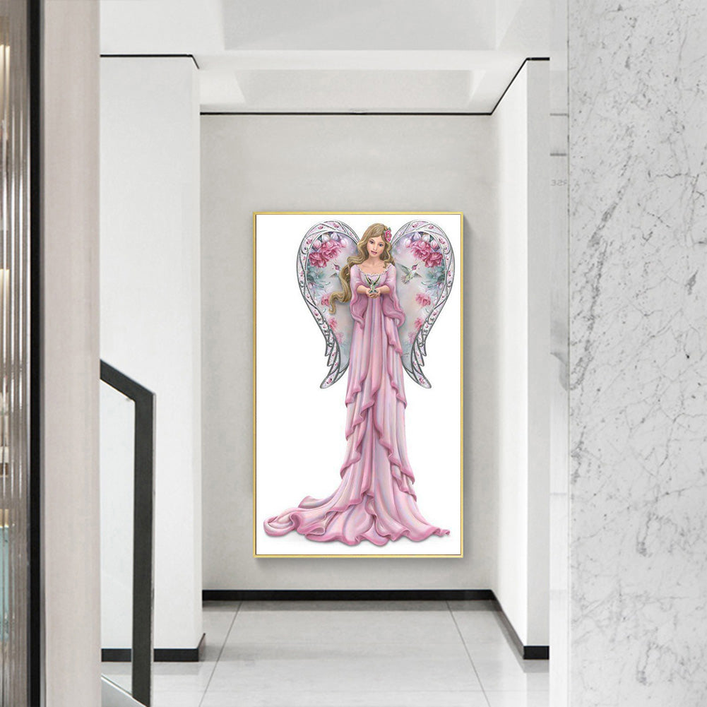 Angel - Full Round Drill Diamond Painting 30*60CM