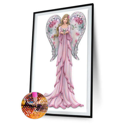 Angel - Full Round Drill Diamond Painting 30*60CM