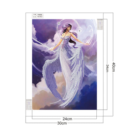 God - Special Shaped Drill Diamond Paintng 30*40CM
