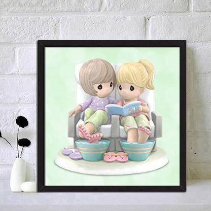 Doll - Full Round Drill Diamond Painting 40*40CM