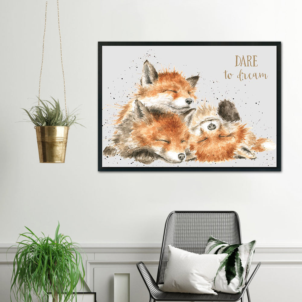 Animals - 11CT Stamped Cross Stitch 40*30CM