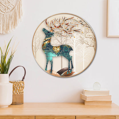 Deer - 11CT Stamped Cross Stitch 50*50CM