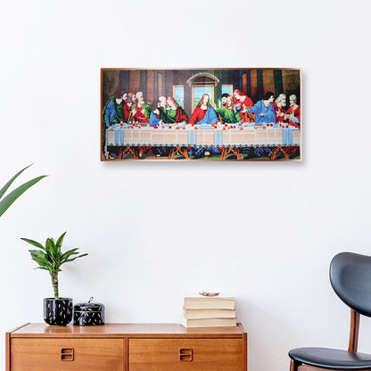 Last Supper - Special Shaped Drill Diamond Paintng 40*80CM