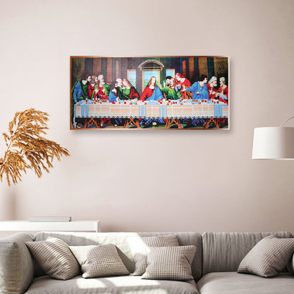 Last Supper - Special Shaped Drill Diamond Paintng 40*80CM