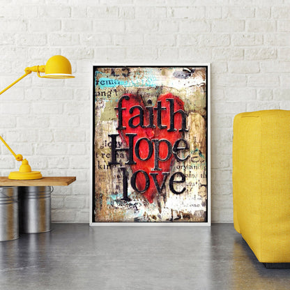 Faith - Full Round Drill Diamond Painting 30*40CM