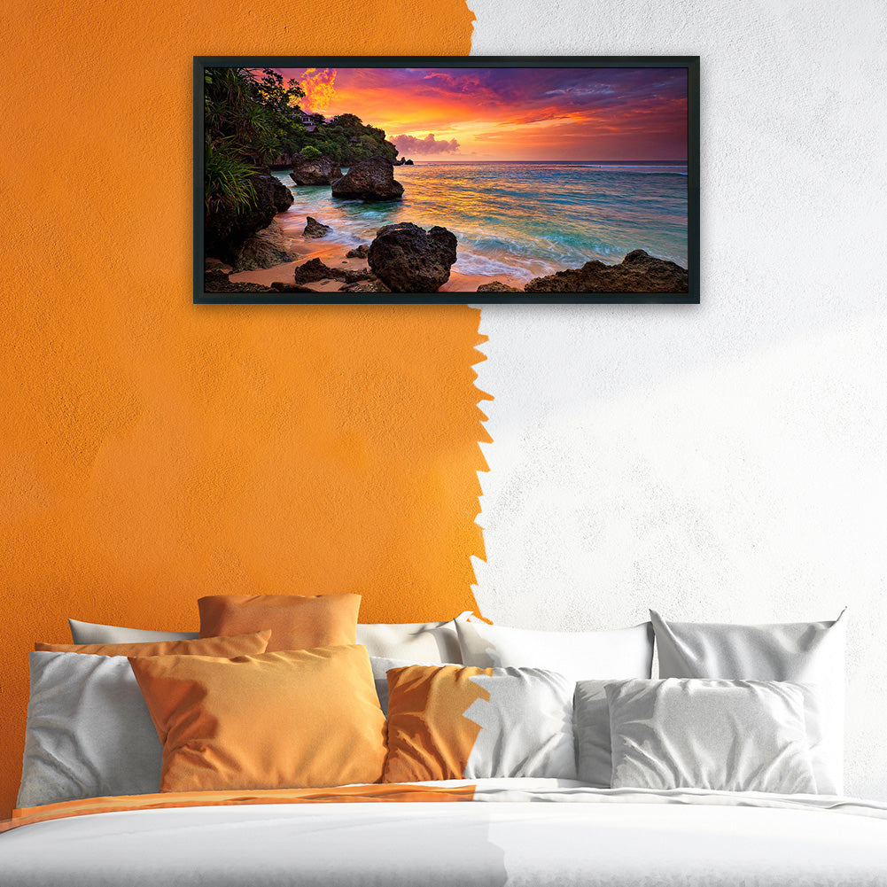 Scenery - 11CT Stamped Cross Stitch 40*85CM