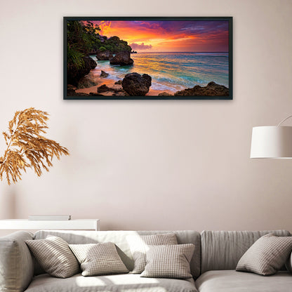 Scenery - 11CT Stamped Cross Stitch 40*85CM