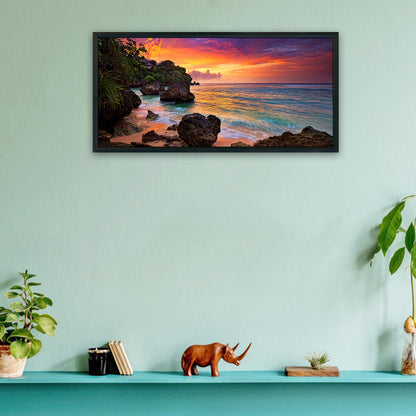 Scenery - 11CT Stamped Cross Stitch 40*85CM