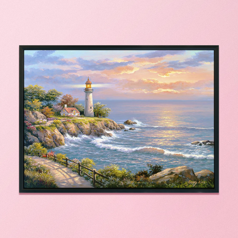 Scenery - 11CT Stamped Cross Stitch 50*40CM