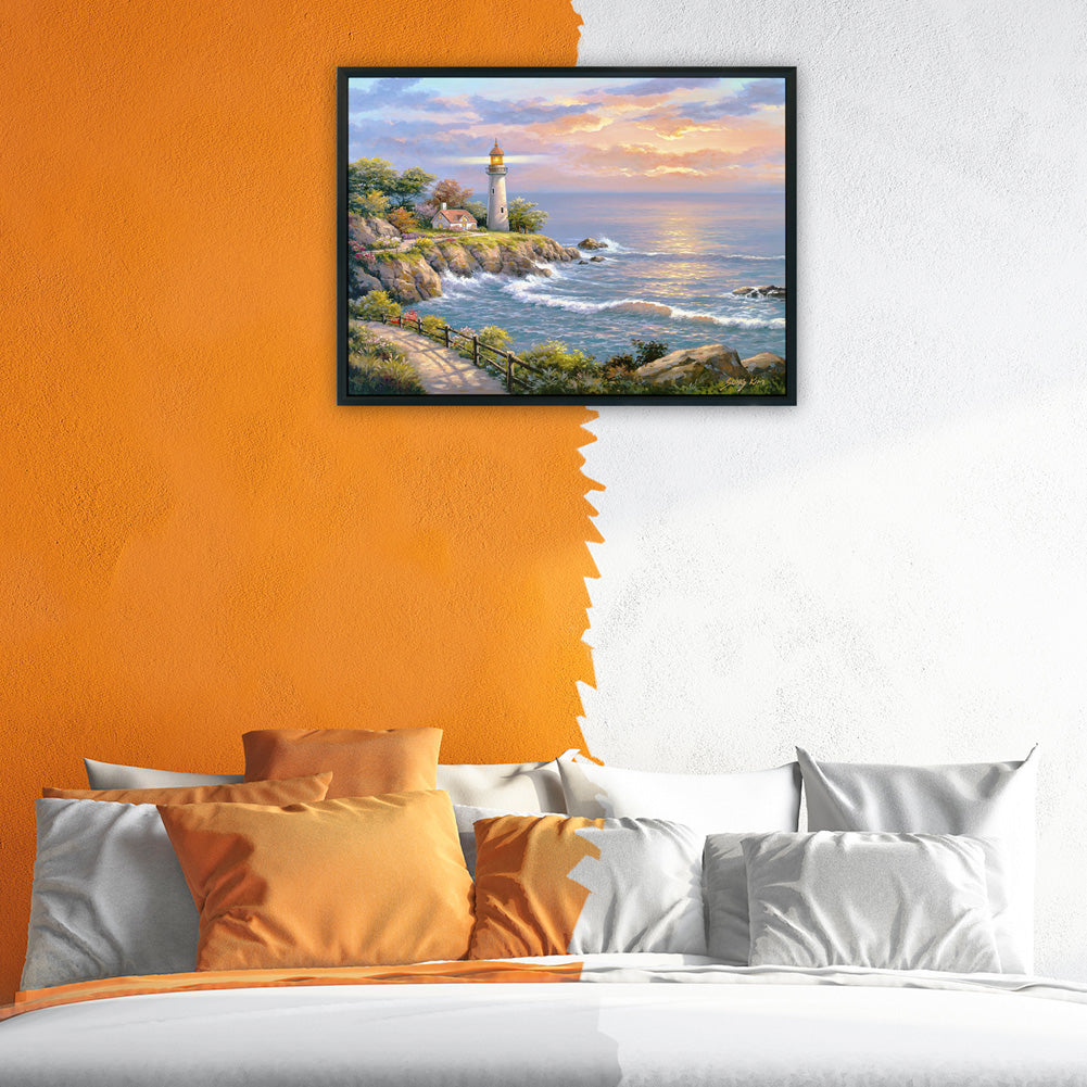 Scenery - 11CT Stamped Cross Stitch 50*40CM