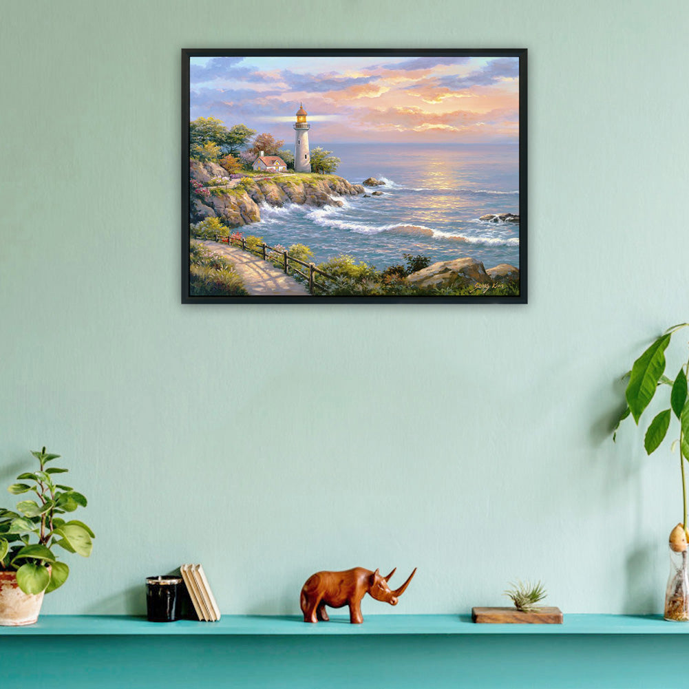 Scenery - 11CT Stamped Cross Stitch 50*40CM