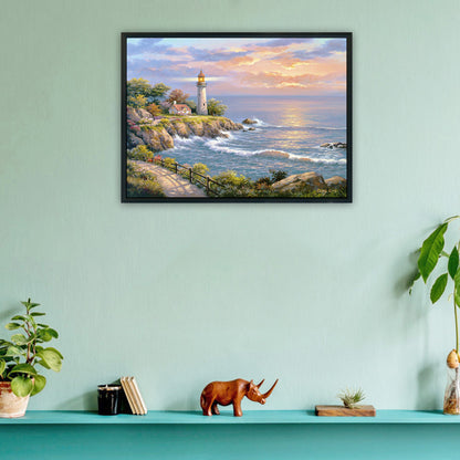 Scenery - 11CT Stamped Cross Stitch 50*40CM