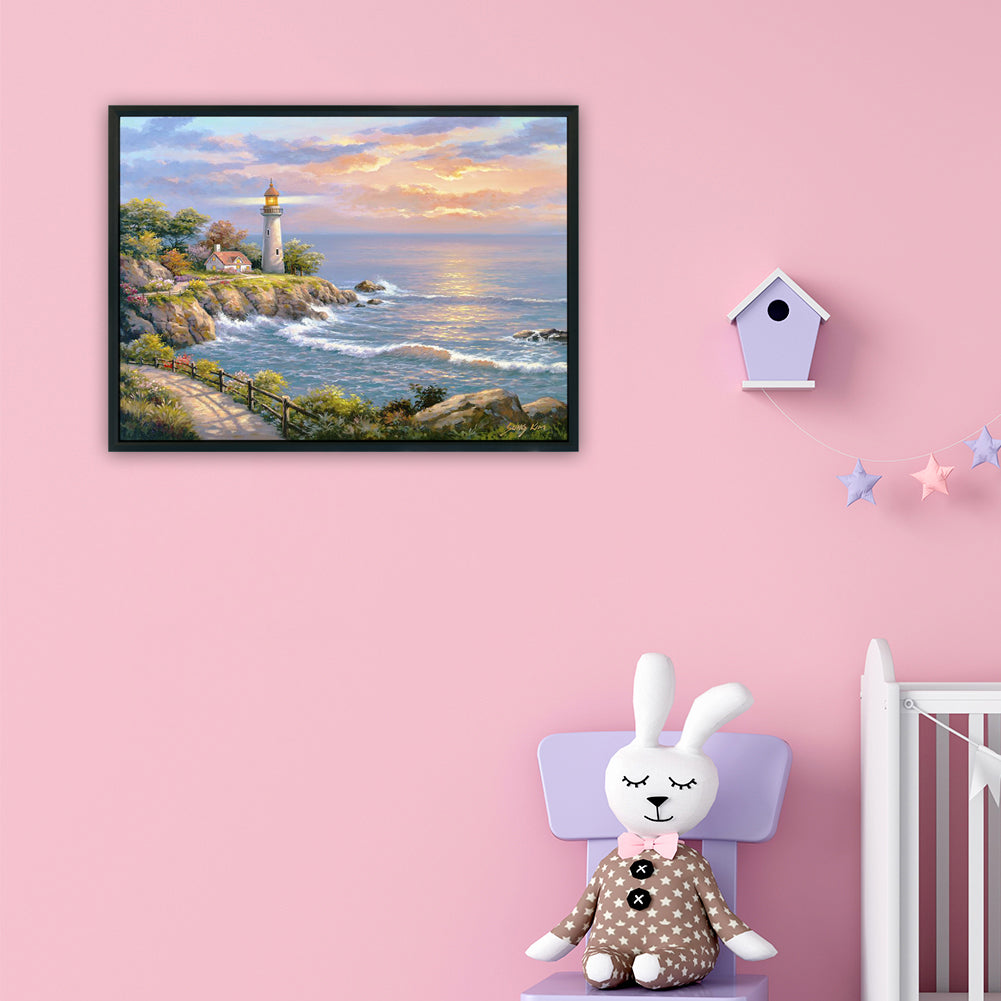 Scenery - 11CT Stamped Cross Stitch 50*40CM