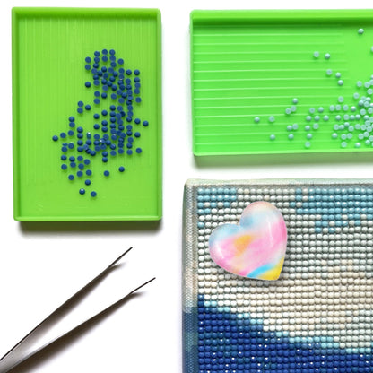 Magnetic Heart Shape Plastic Painting Locator Diamond Painting Tools (3)