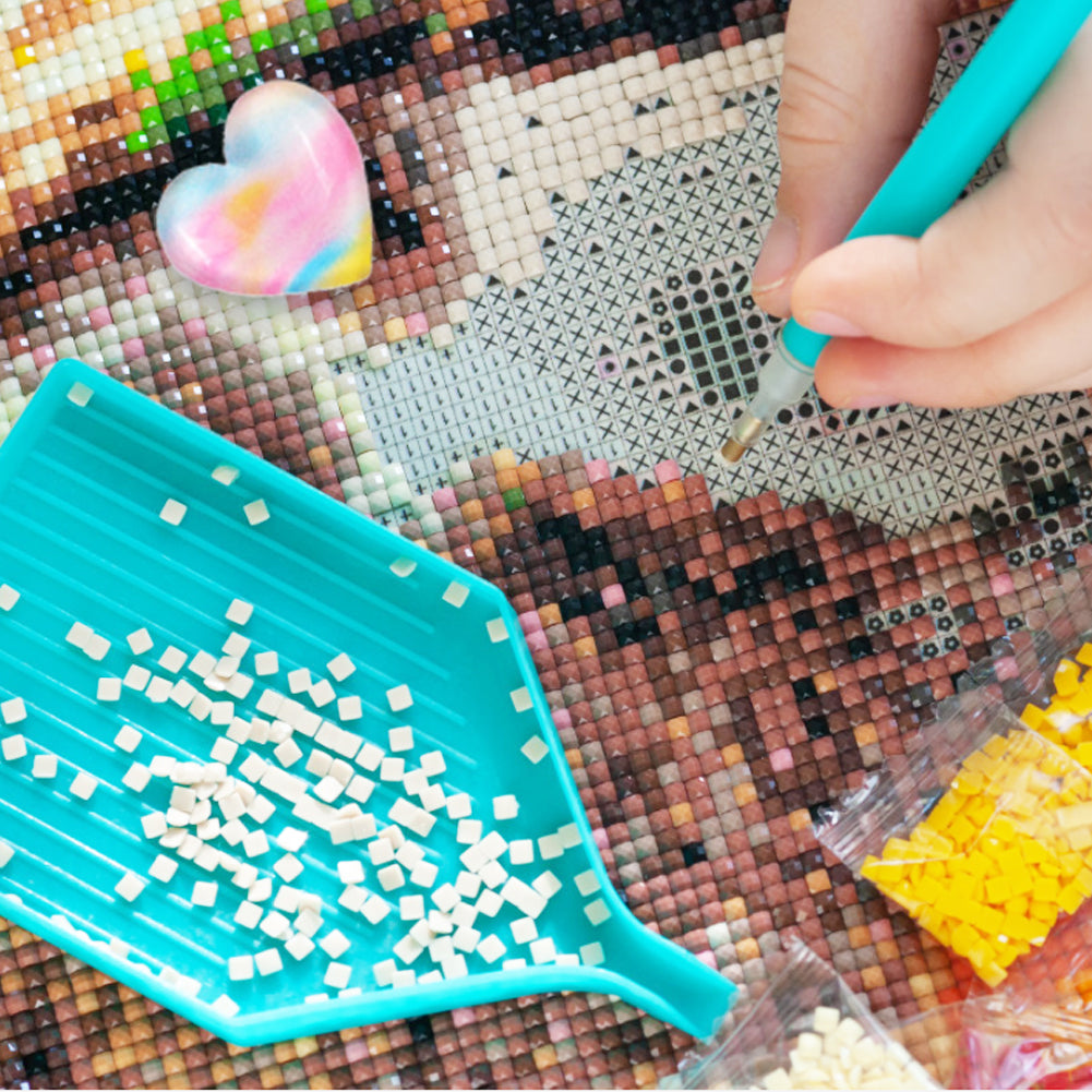 Magnetic Heart Shape Plastic Painting Locator Diamond Painting Tools (3)