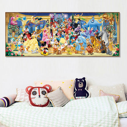Disney Family - Full Round Drill Diamond Painting 110*50CM