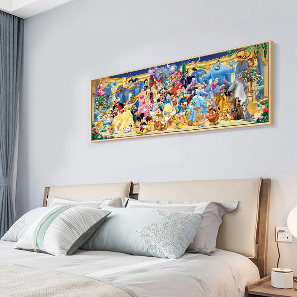 Disney Family - Full Round Drill Diamond Painting 110*50CM