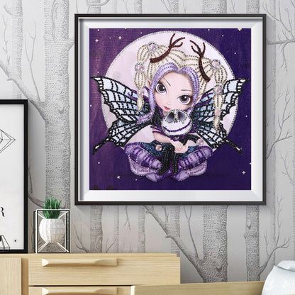 Elf Girl - Special Shaped Drill Diamond Paintng 30*30CM