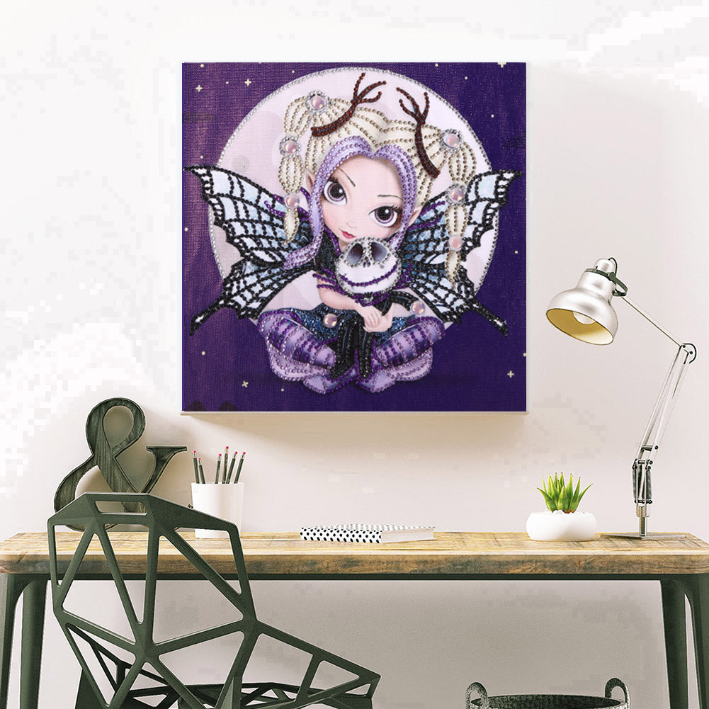 Elf Girl - Special Shaped Drill Diamond Paintng 30*30CM