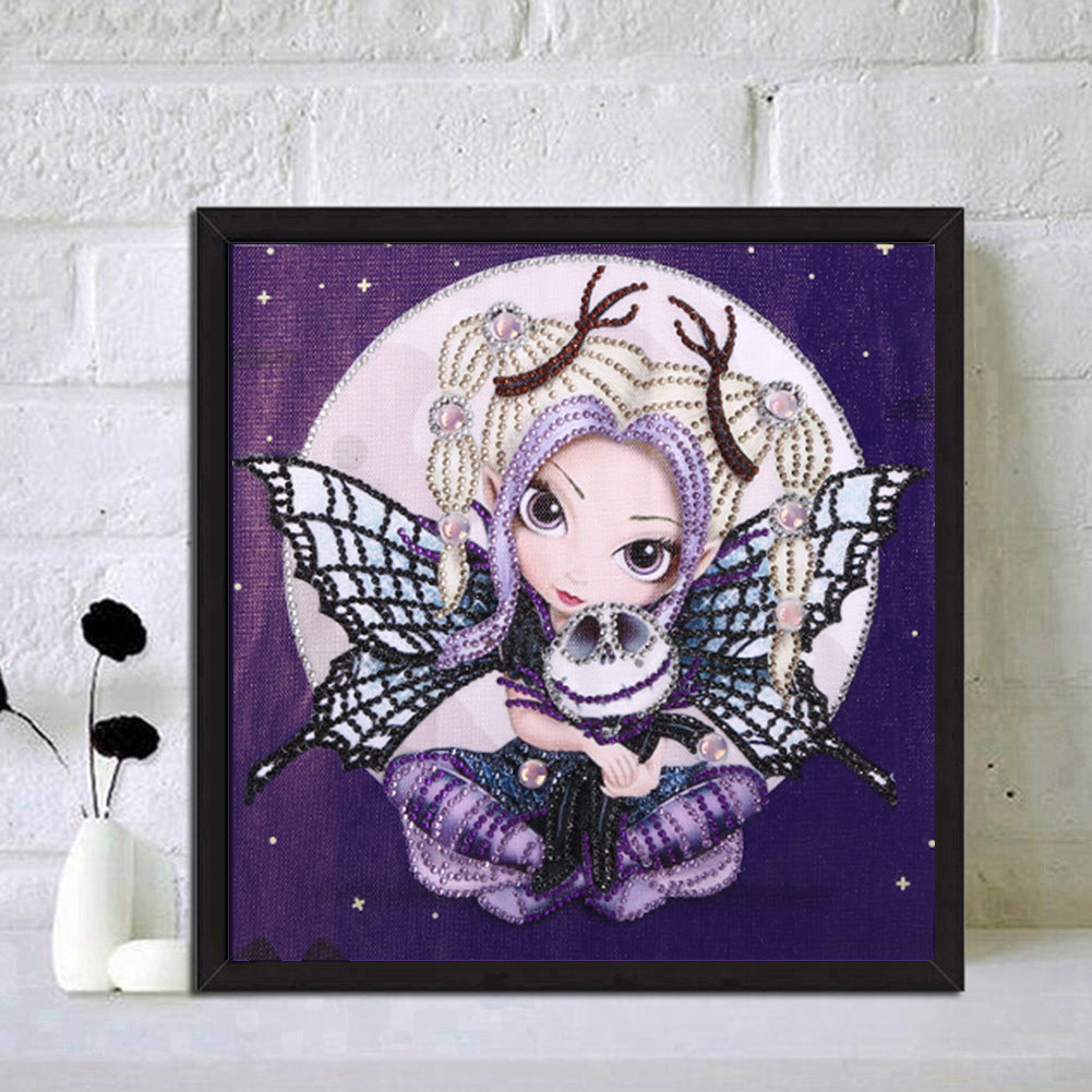 Elf Girl - Special Shaped Drill Diamond Paintng 30*30CM