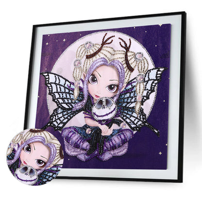 Elf Girl - Special Shaped Drill Diamond Paintng 30*30CM